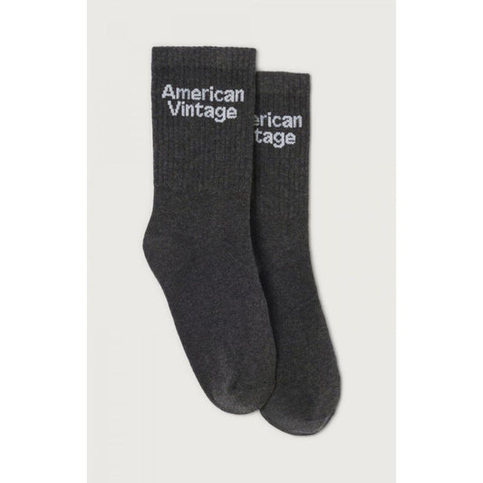 AMERICAN VINTAGE - CHAUSSETTES ANTHRACITE