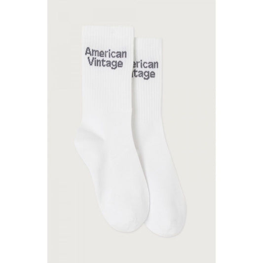 AMERICAN VINTAGE - CHAUSSETTES WHITE