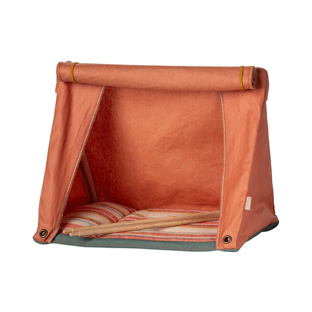 MAILEG - TENTE "HAPPY CAMPER" - SOURIS