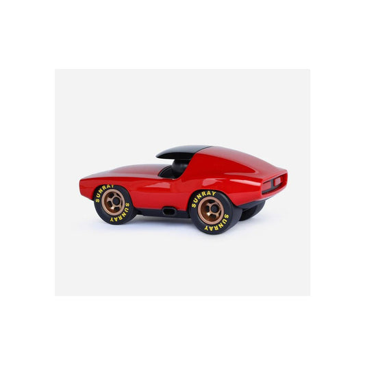 PLAYFOREVER - VOITURE LEADBELLY VERVE FASTBACK ROUGE 16CM