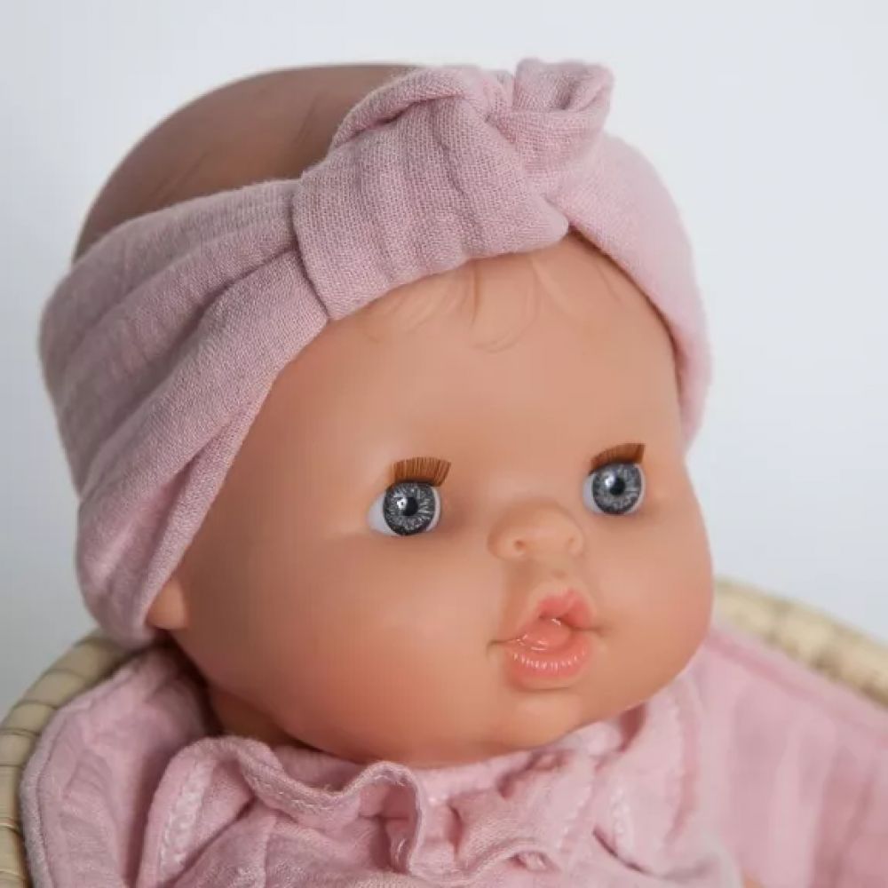 POUPEE 36CM - CHARLOTTE BOBBLE ROSE -Wookids Toys