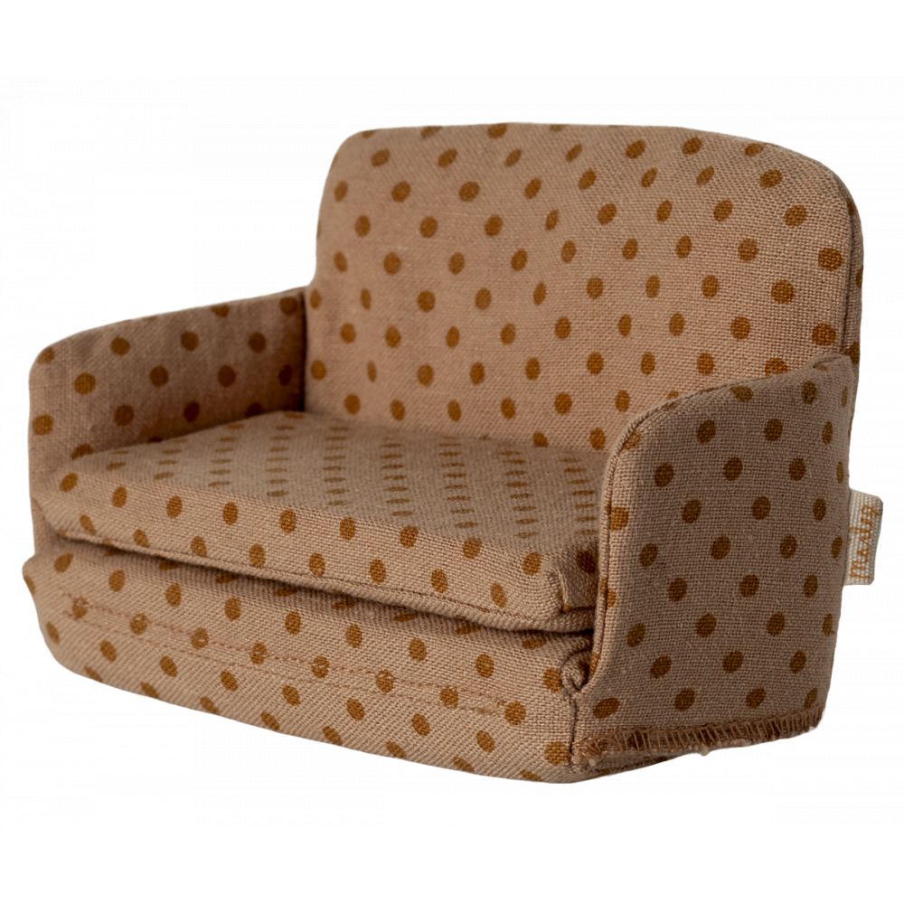 CANAPE LIT - SOURIS - A POIS -Maileg
