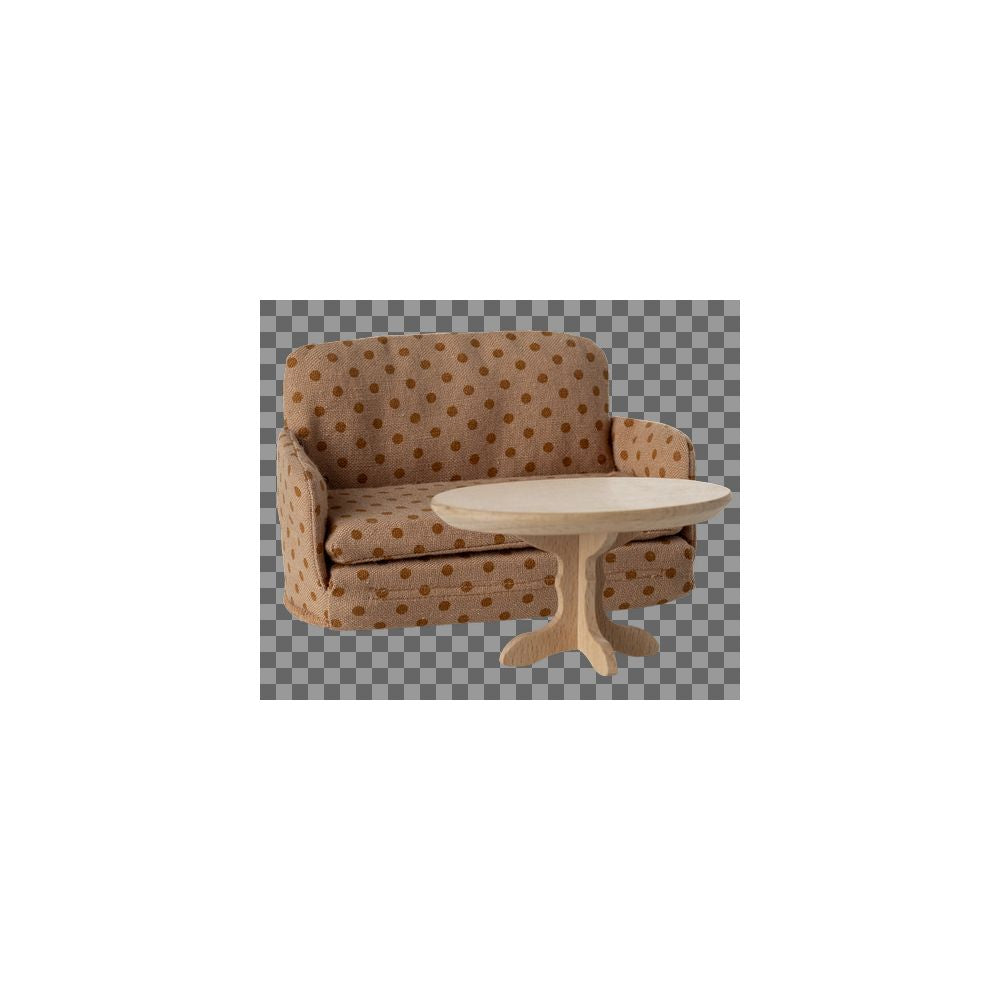 MAILEG - CANAPE LIT - SOURIS - A POIS