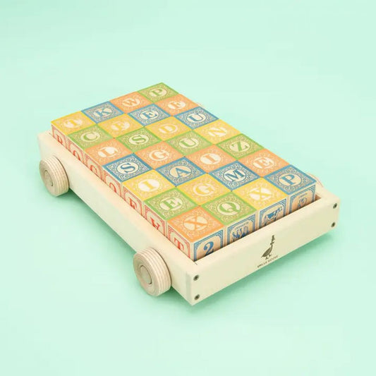 CHARIOT BLOCS ALPHABET -Uncle Goose