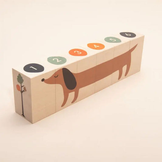 UNCLE GOOSE - BLOCS CHIEN TECKEL