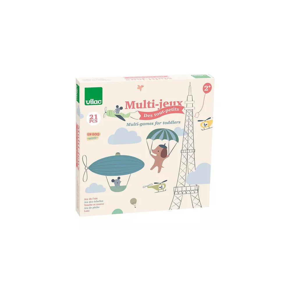 VILAC - JEU DE SOCIETE MULTI-JEUX