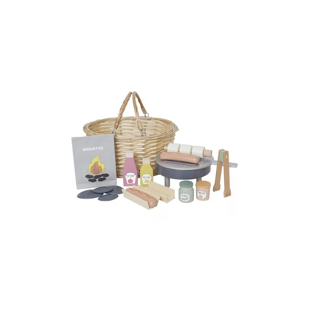 SET BARBECUE EN BOIS -Jabadabado