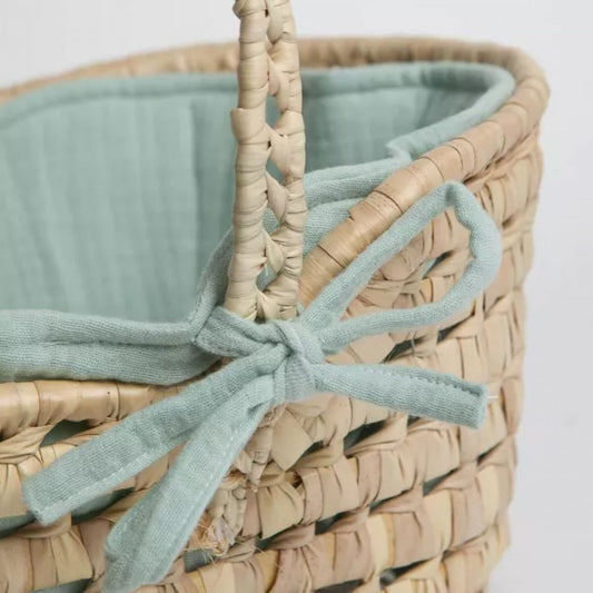 WOOKIDS TOYS - NACELLE OSIER POUPEE BOBBLE VERT