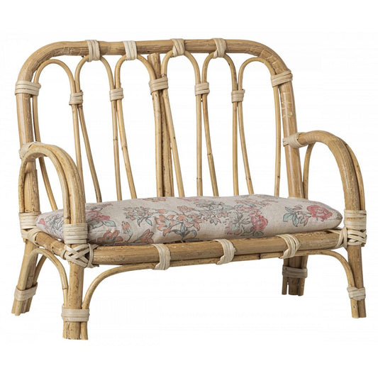 BANC EN ROTIN LARGE - NATURE -Maileg