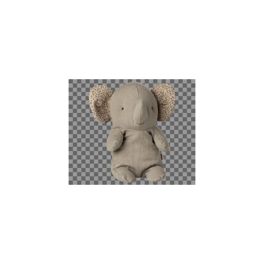 MAILEG - SAFARI FRIENDS, ELEPHANT, SMALL - GRIS ACIER