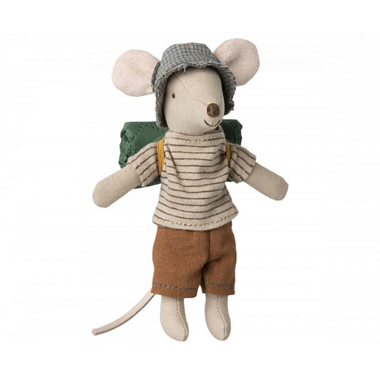 SOURIS RANDONNEE - GRAND FRERE A RAYURES -Maileg