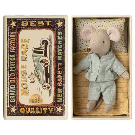 PETIT FRERE SOURIS DANS SA BOITE ASSORTIE -Maileg