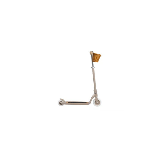 TROTTINETTE VINTAGE 2 ROUES BEIGE -Banwood
