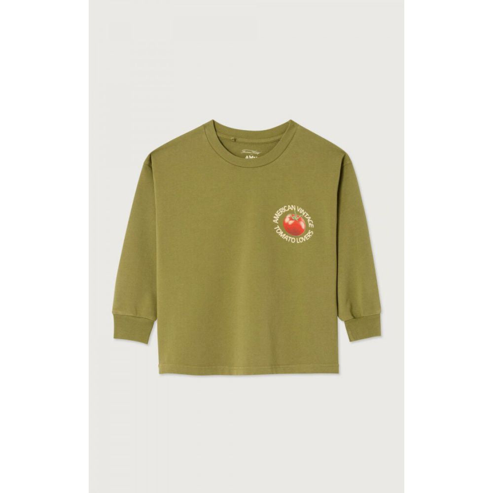 T-SHIRTS ML HERBES DE PROVENCE VINTAGE 7+ -American Vintage