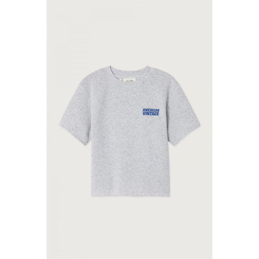 SWEAT GRIS CLAIR CHINE 3-6 -American Vintage