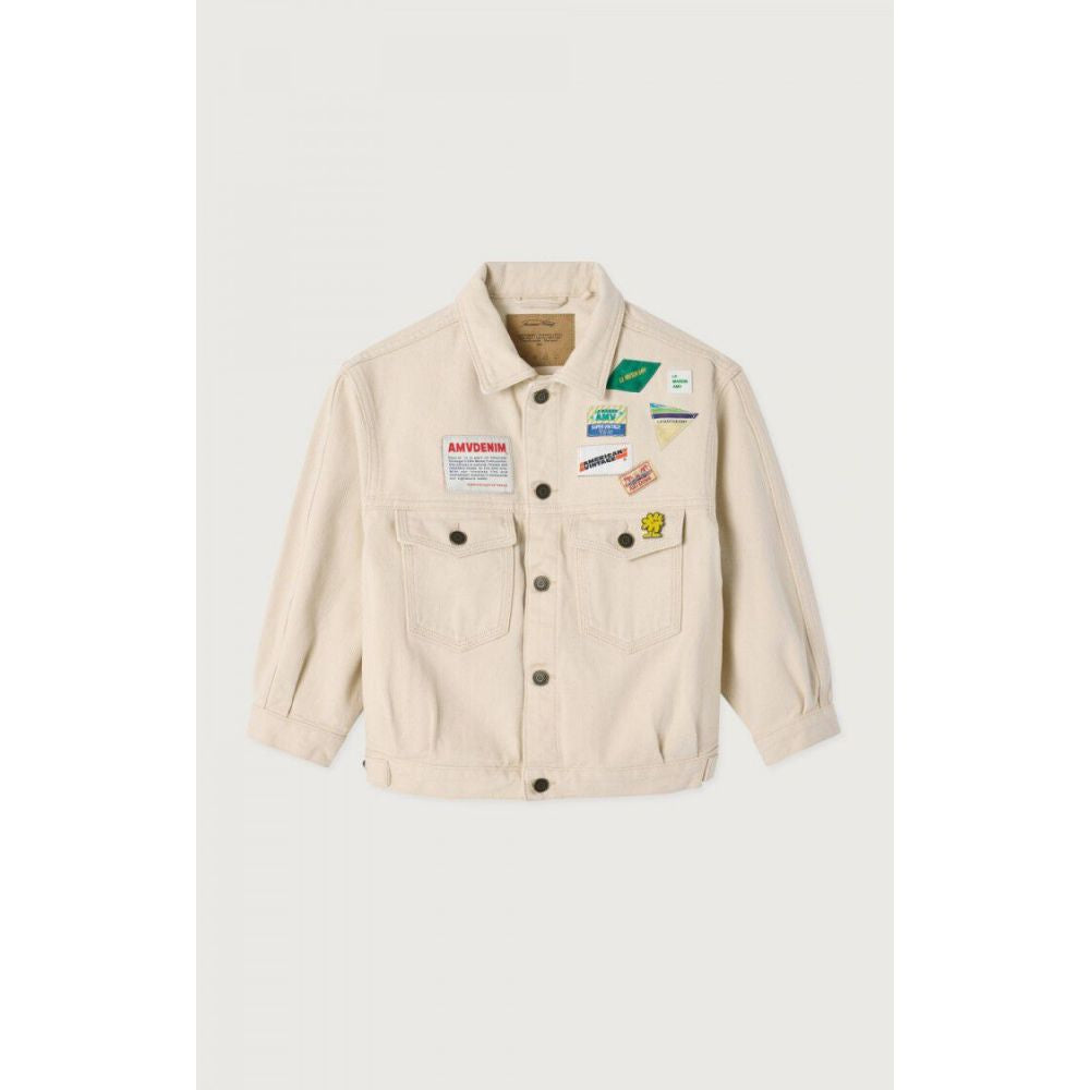 VESTE ECRU SNOPDOG 20 YEARS 7+ -American Vintage