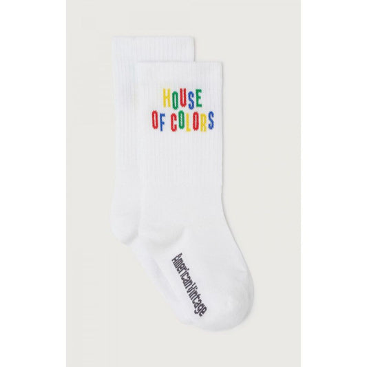 AMERICAN VINTAGE - CHAUSSETTES WHITE