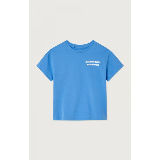 T-SHIRT MC CELESTE VINTAGE 7+ -American Vintage