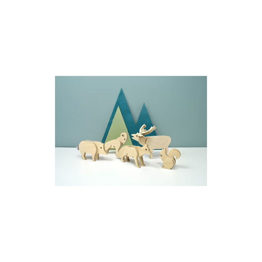 LES ANIMAUX DE LA FORET -Manufacture En Famille