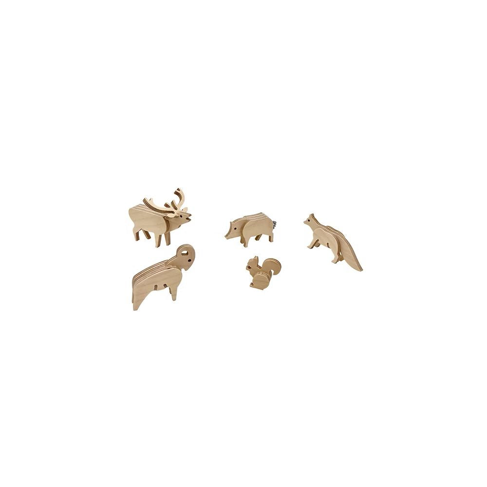 LES ANIMAUX DE LA FORET -Manufacture En Famille