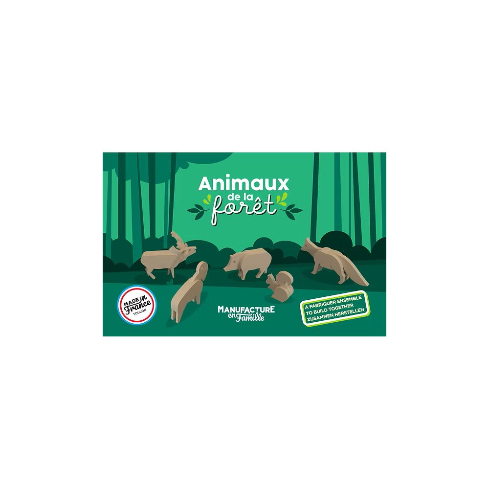 LES ANIMAUX DE LA FORET -Manufacture En Famille