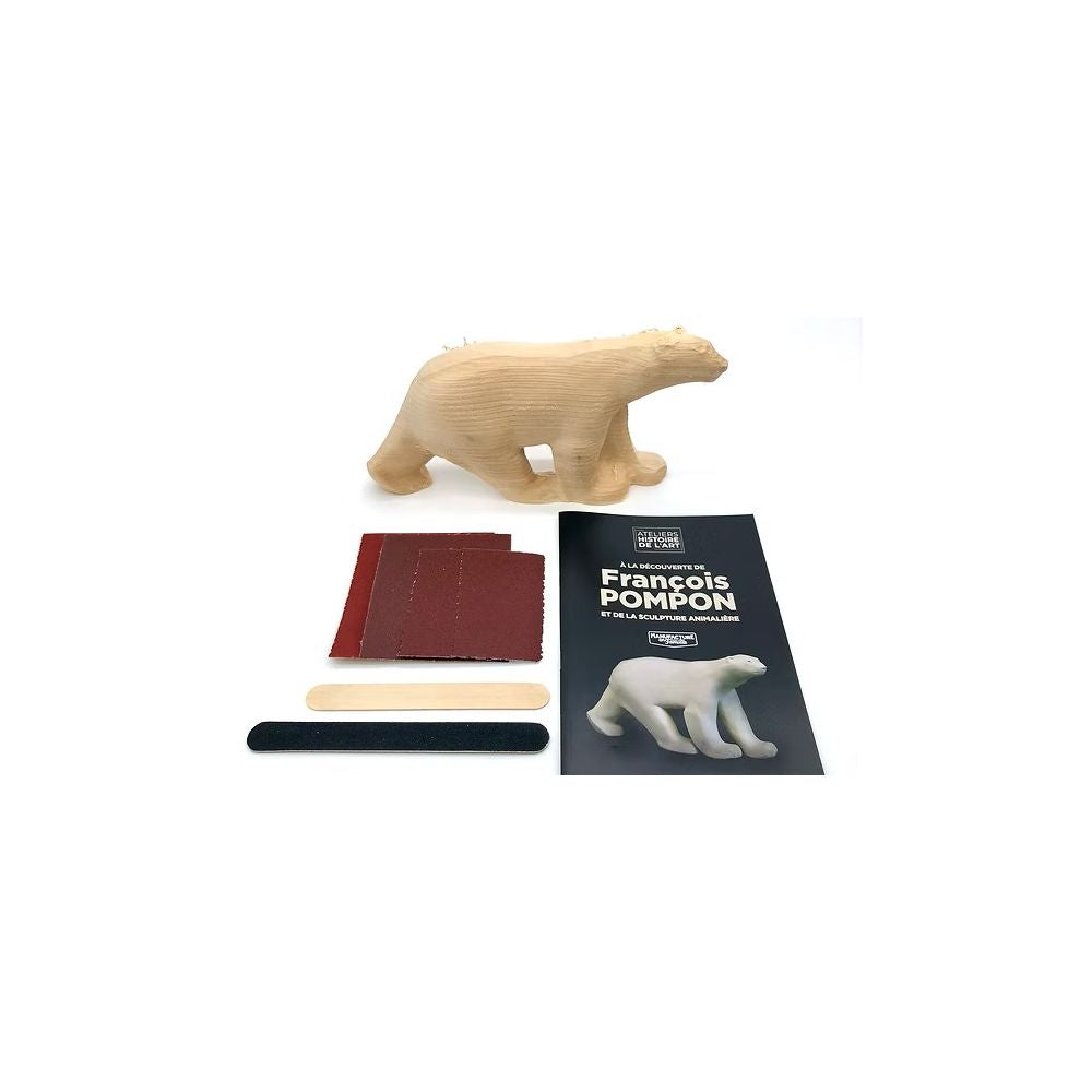 ATELIER DE L'HISTOIRE DE L'ART - L'OURS DE FRANCOIS POMPON -Manufacture En Famille