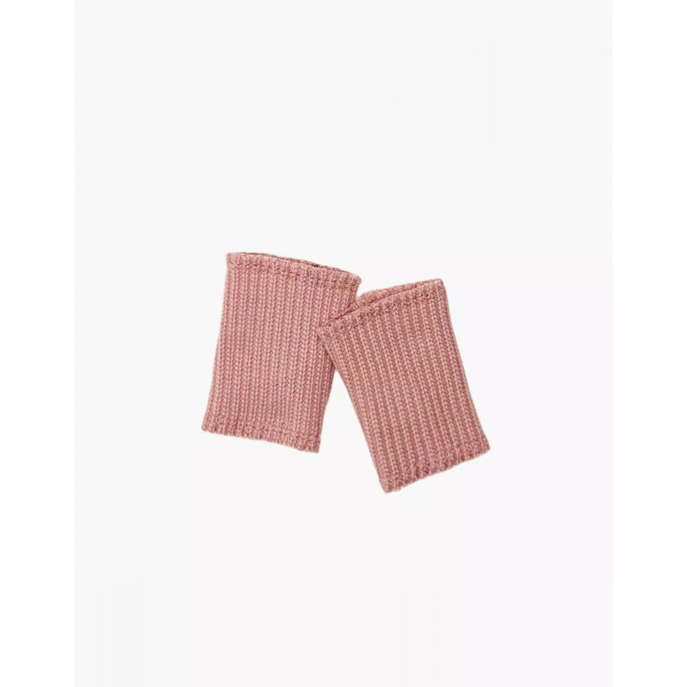 MINIKANE - GORDIS - PAIRE DE GUETRES EN TRICOT ROSE THE