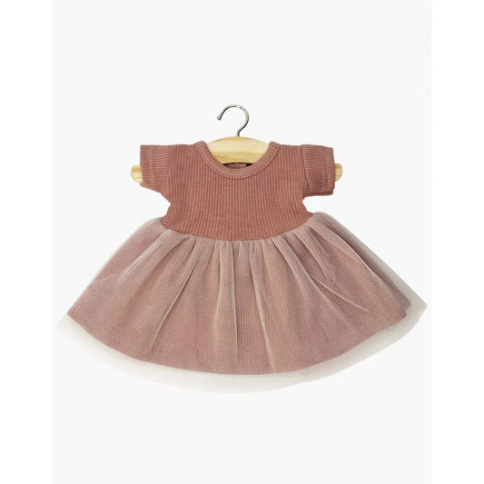 MINIKANE - GORDIS - TUTU ROSANA A MANCHES COURTES ROSE ARGILE