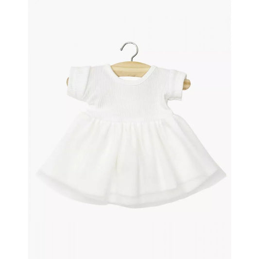 GORDIS - TUTU ROSANA A MANCHES COURTES BLANC -Minikane