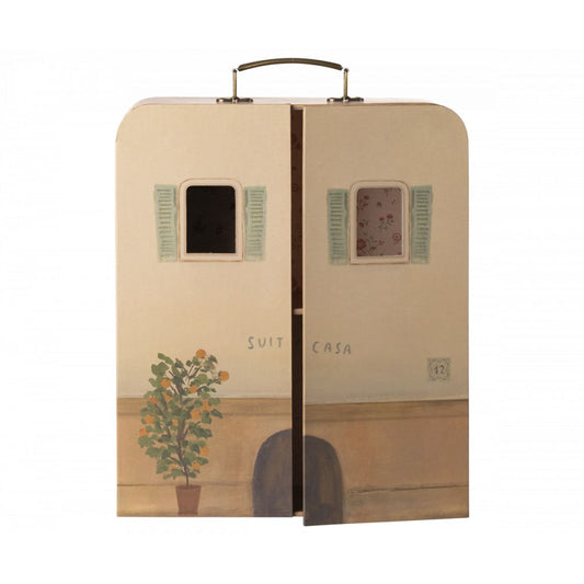 MAISON SUITCASE, PETITE SOEUR ET PETIT FRERE SOURIS -Maileg