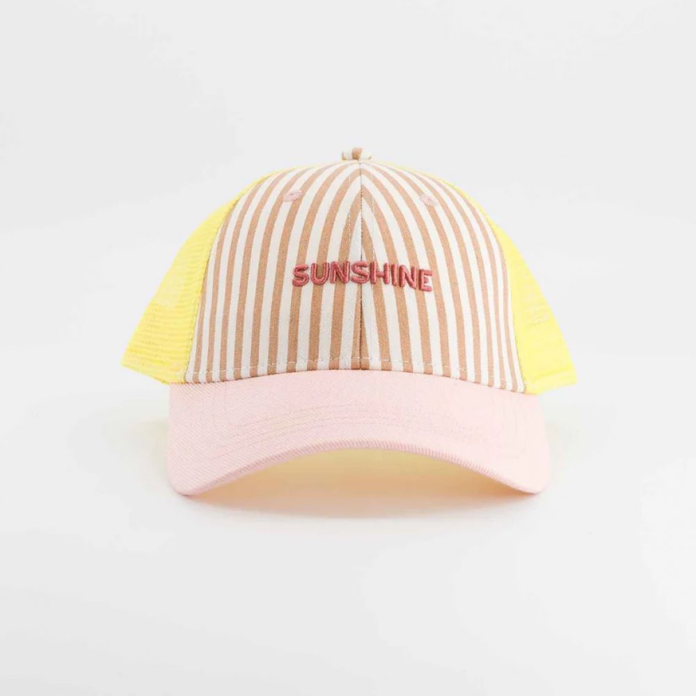 CASQUETTE TRUCKER RAYEE SUNSHINE -Chamaye