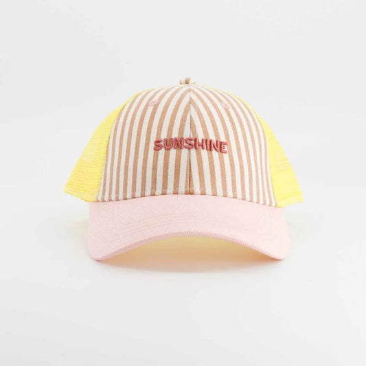 CASQUETTE TRUCKER RAYEE SUNSHINE -Chamaye