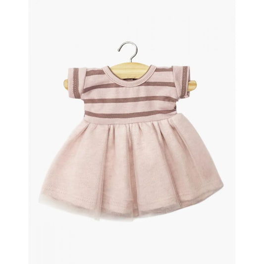 GORDIS - TUTU ROSANA MANCHES COURTES A RAYURES ROSE ORCHIDEE -Minikane