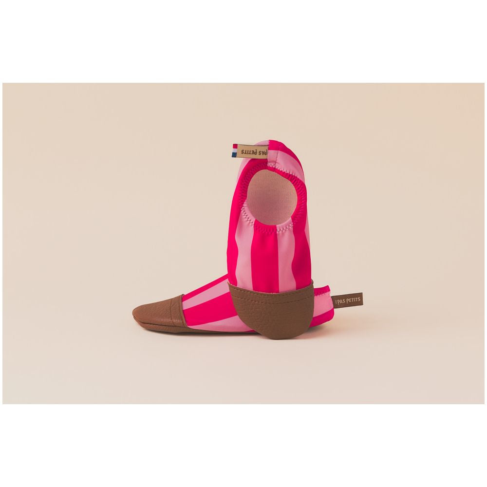 CHAUSSONS SOUPLES - LES PETITS MARINS GRENADINE -Les Pas Petits