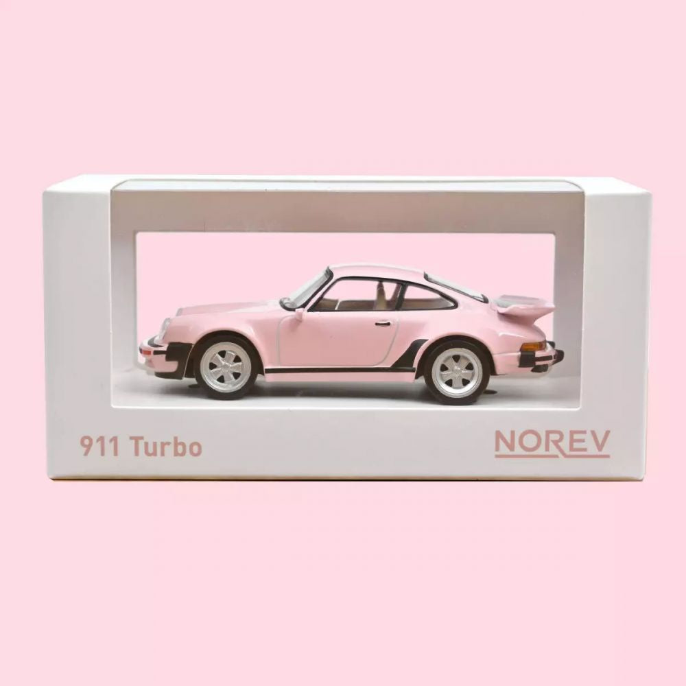 PORSCHE 911 TURBO 1978 ROSE 1/43 -Norev
