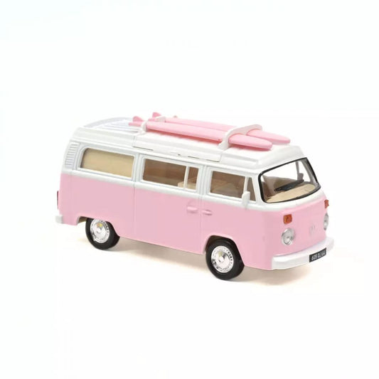 VOLKSWAGEN COMBI T2B CAMPER VAN 1973 ROSE 1/43 -Norev