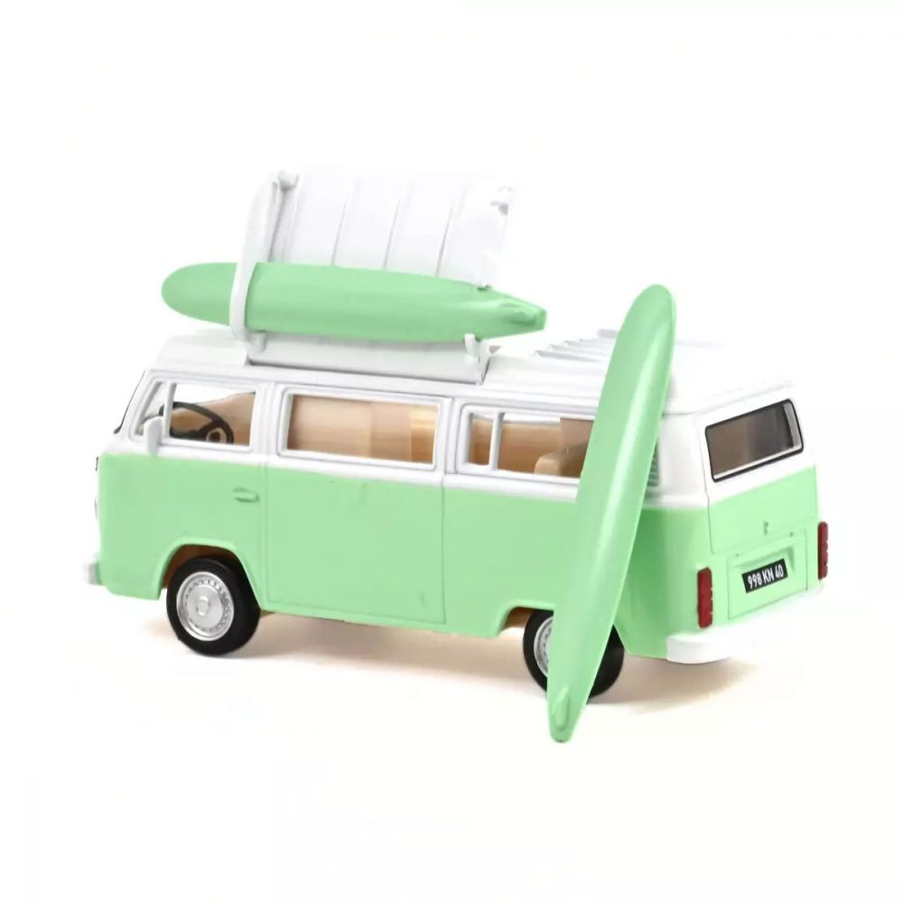 VOLKSWAGEN COMBI T2B CAMPER VAN 1973 VERT PASTEL1/43 -Norev