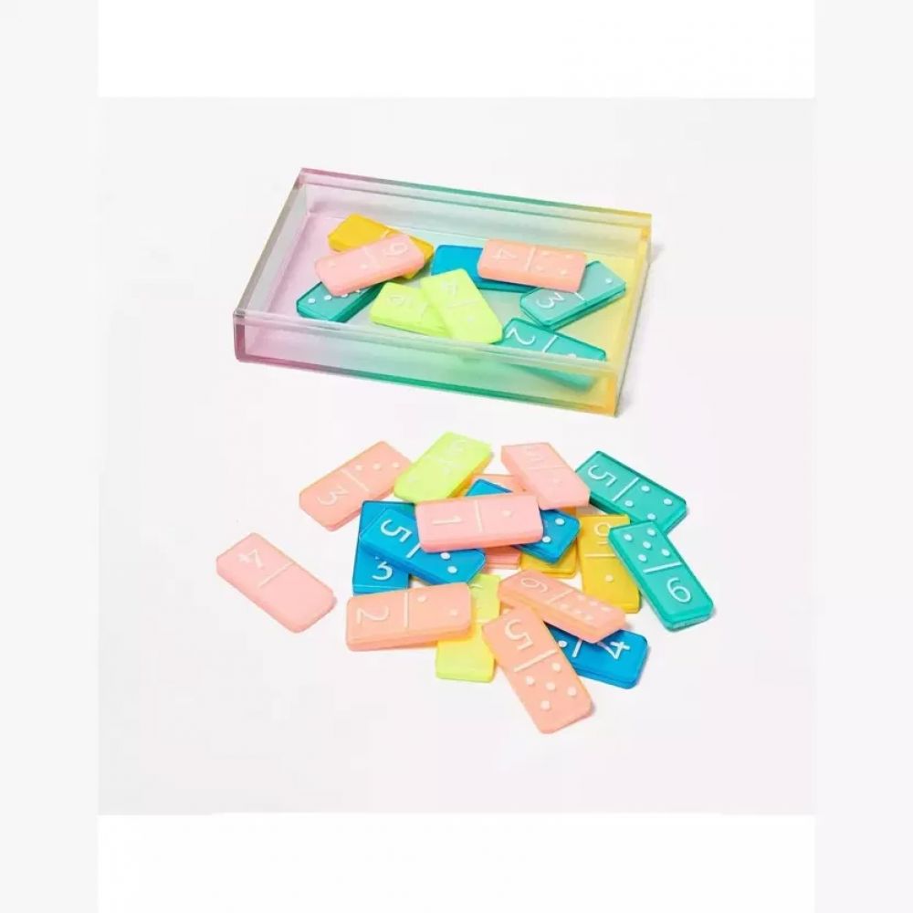 DOMINOS EN LUCITE AURORA -Sunny Life
