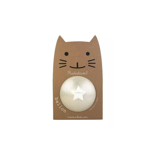BALLON ARGENT SUMMER PAILLETE 15 CM -Ratatam