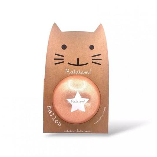 BALLON CUIVRE SUMMER PAILLETE 15 CM -Ratatam