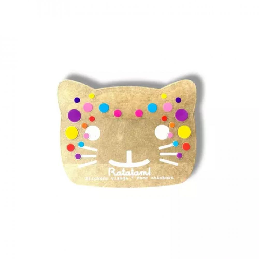 STICKERS DE VISAGE POIS -Ratatam