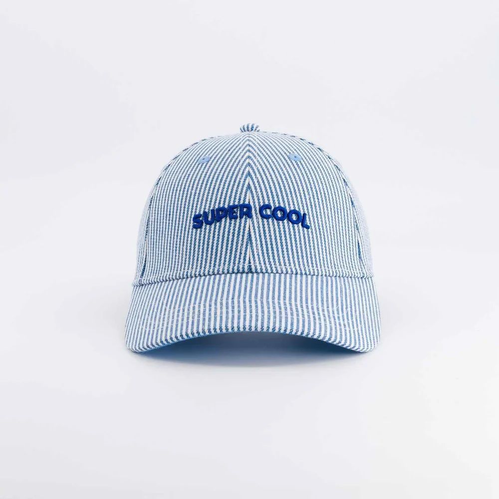 CASQUETTE BEBE SUPER COOL BLEU -Chamaye