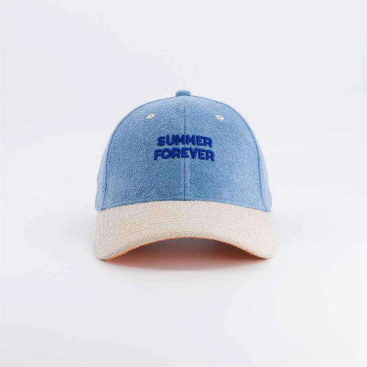 CASQUETTE BEBE SUMMER FOREVER EPONGE BLEU -Chamaye