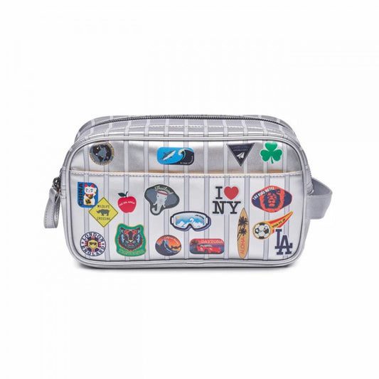 TRAVEL POUCH - JETSETTER SILVER -Jeune Premier
