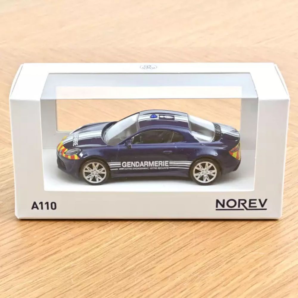 ALPINE A110 2017 GENDARMERIE JET-CAR 1/43 -Norev
