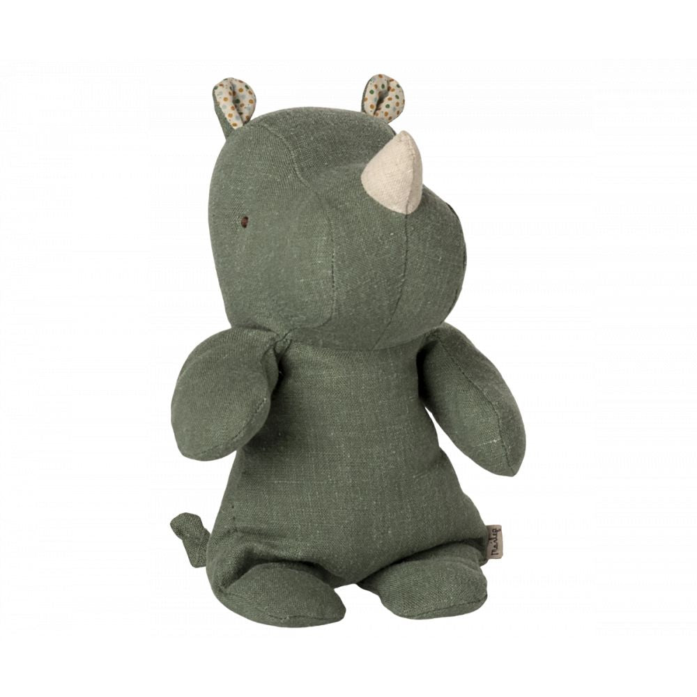 SAFARI FRIENDS, RHINO, SMALL - VERT SAUGE -Maileg