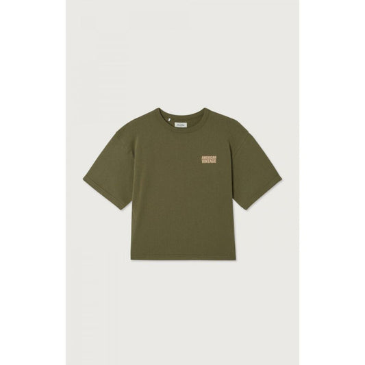 T-SHIRT AMPLE COL ROND YKOBO - ORIGAN  -American Vintage
