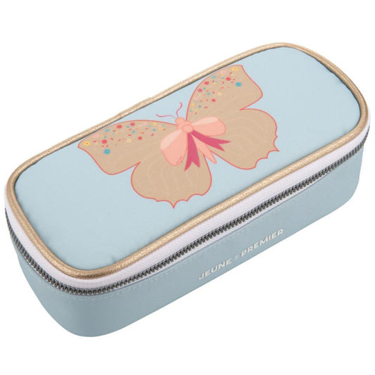 PENCIL BOX BUTTERFLY GOLD -Jeune Premier