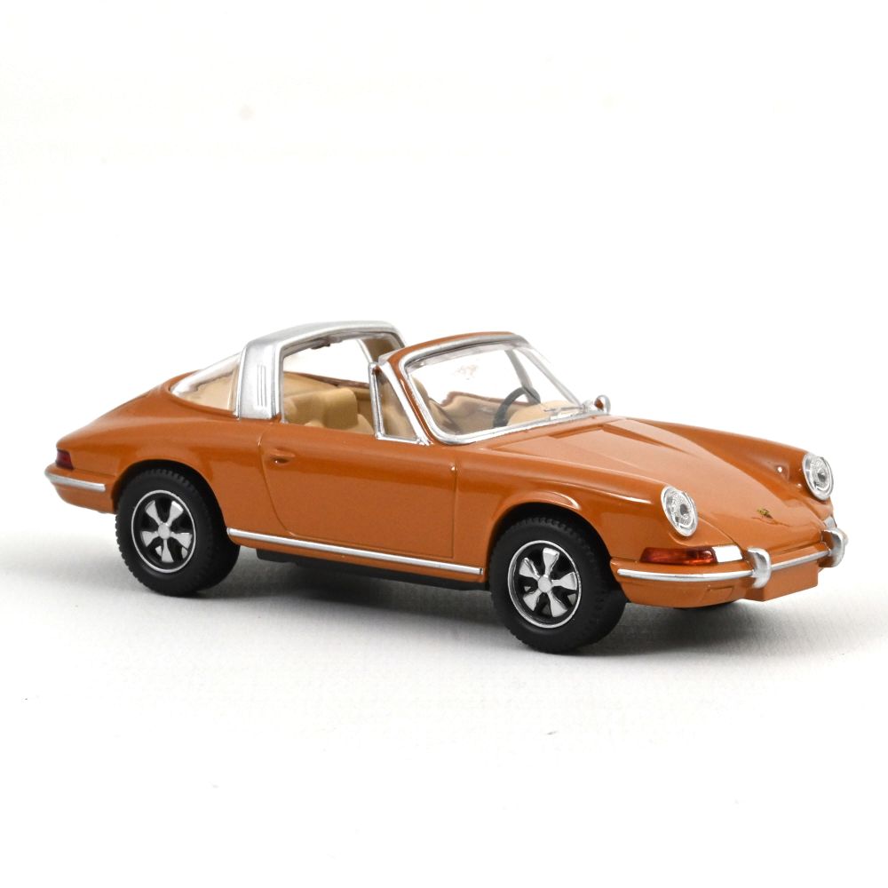 PORSCHE 911 TARGA 1969 BROWN -Norev