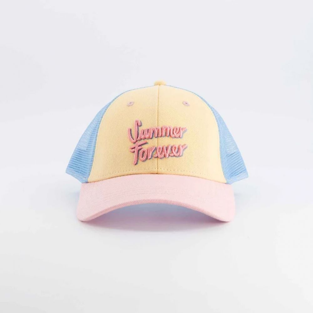 CASQUETTE TRUCKER SUMMER FOREVER PASTEL -Chamaye
